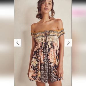 Free People Bali Mariposa Mini Slip Dress